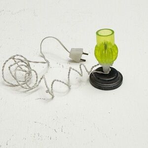 Vintage Tiny Doll House Living Room Lamp